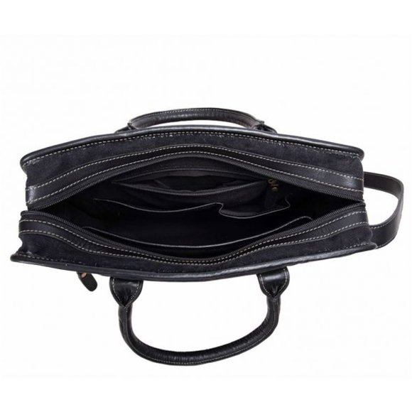 Myra Darrington Ranch Laptop Upcycled Bag - Picture 5 of 5